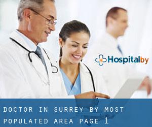 Doctor in Surrey by most populated area - page 1