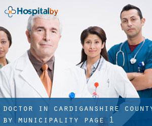 Doctor in Cardiganshire County by municipality - page 1