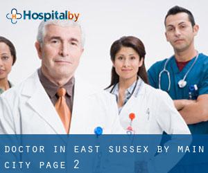 Doctor in East Sussex by main city - page 2