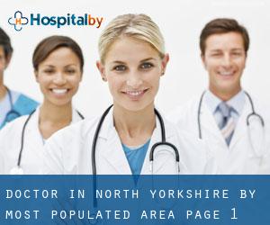Doctor in North Yorkshire by most populated area - page 1