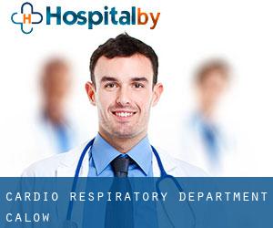 Cardio-Respiratory Department (Calow)