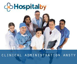 Clinical Administration (Ansty)