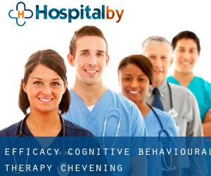 Efficacy - Cognitive Behavioural Therapy (Chevening)
